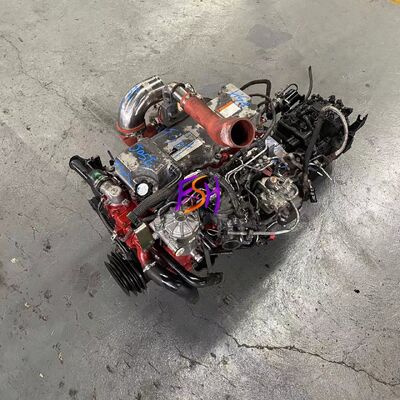 Stosowany silnik wysokoprężny Hino J05E 6 cylindrowy, chłodzony wodą, do wymiany maszyn budowlanych